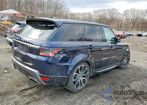 2020 Land Rover Range Rover Sport Hse из США, поврежденный, VIN SALWR2SU1LA707983